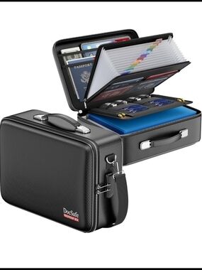DocSafe Fireproof Document Organizer - Black